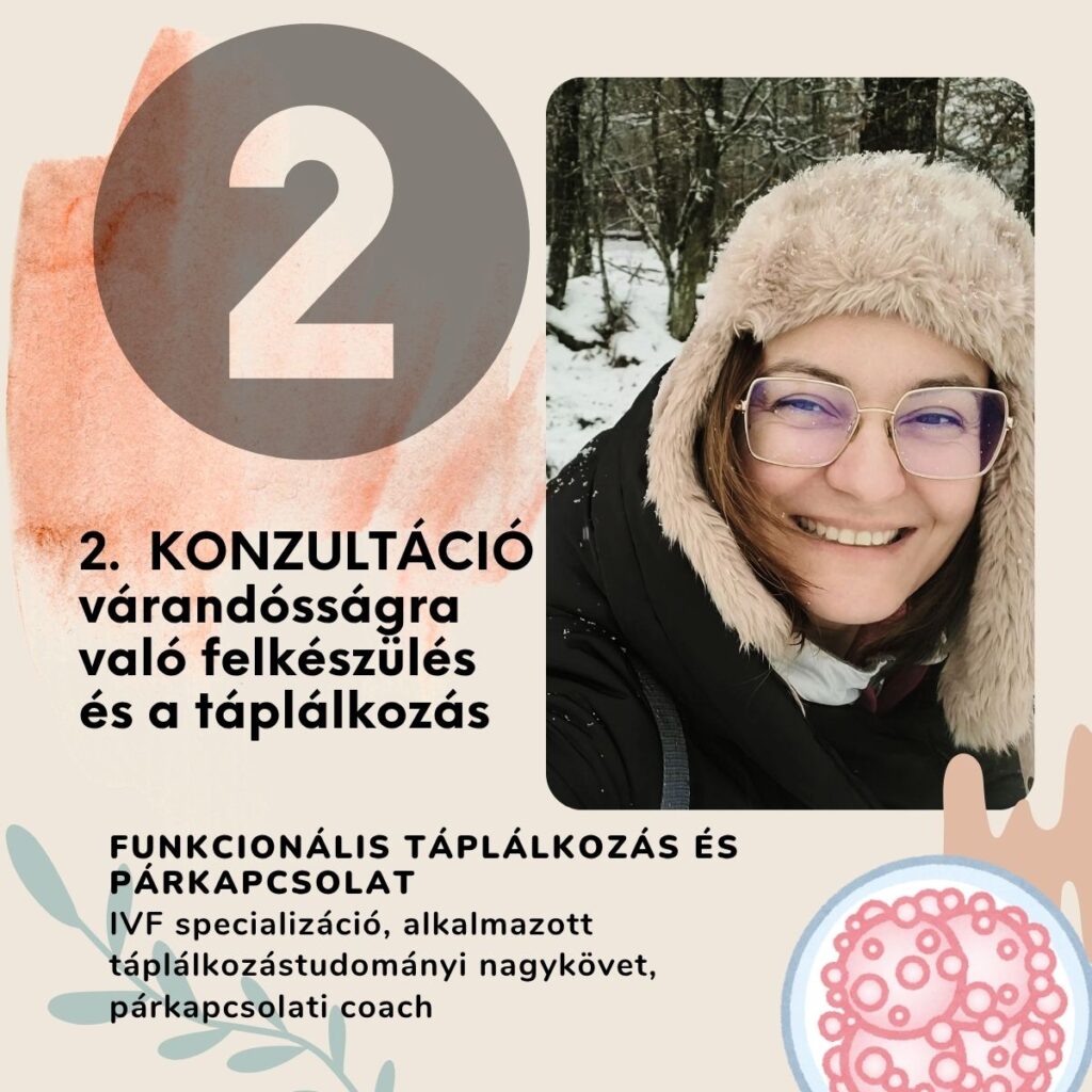 2. konzultáció – Táplálkozási tanácsadás babára készülőknek